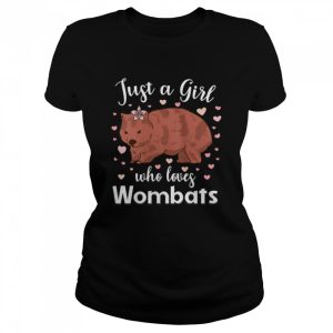 Wombat Love Marsupial Australia Girl Shirt 2