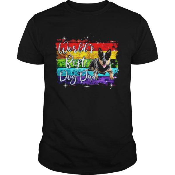 Worlds Best Dog Dad Lgbt shirt