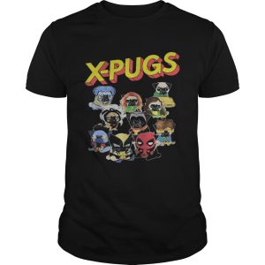 X pugs character cartoon shirt