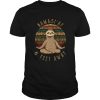 Yoga Sloth Namastay 6 Feet Away Vintage shirt