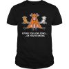 Yoga either you love cows or youre wrong shirt