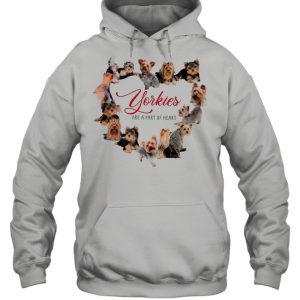 Yorkies Are A Part Of Heart shirt 5