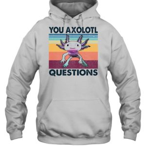 You axolotl questions vintage shirt 5