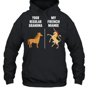 Your regular grandma horse my french mamie unicorn shirt 5