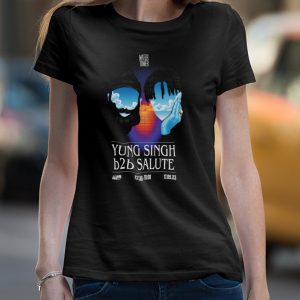 Yung singh and salute september 17 2023 photo poster design t shirt 4