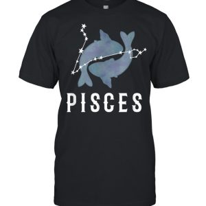 Zodiac Sign Pisces Constellation Pisces Fish Shirt