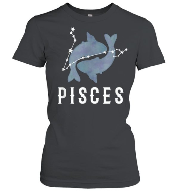 Zodiac Sign Pisces Constellation Pisces Fish Shirt