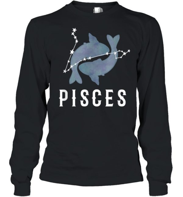 Zodiac Sign Pisces Constellation Pisces Fish Shirt