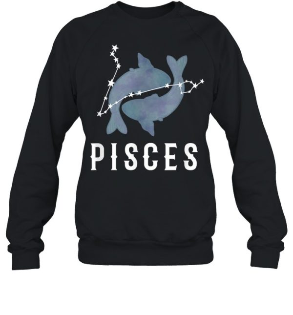 Zodiac Sign Pisces Constellation Pisces Fish Shirt