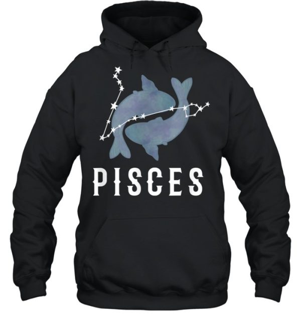 Zodiac Sign Pisces Constellation Pisces Fish Shirt