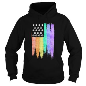 cat footprint LGBT shirt 1