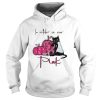 Black Cat In October We Wear Pink shirt