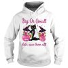 Black Cat Tattoo Breast Cancer Awareness Witch Big Or Small Lets Save Them All Halloween shirt