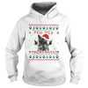 Black Cat Tattoos santa smoking Pew Pew Madafakas Christmas shirt
