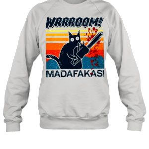 Black Cat Wrrroom Madafakas Vintage shirt
