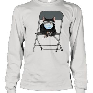 Black Cat face mask and Mittens shirt 1