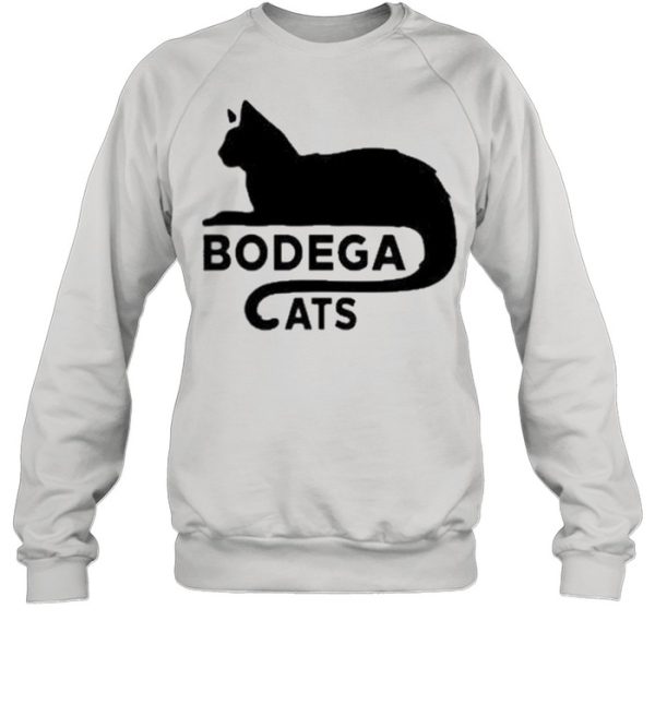 Bodega cats c til logo shirt