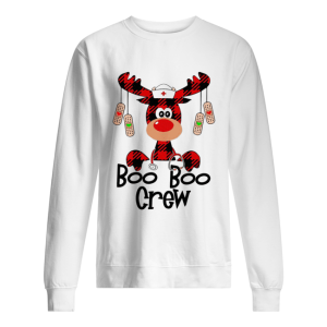 Boo Boo Crew reindeer Christmas shirt