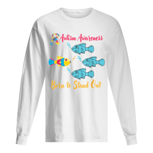 Born To Stand Out Puzzle Ribbon Cool Autism Awareness shirt