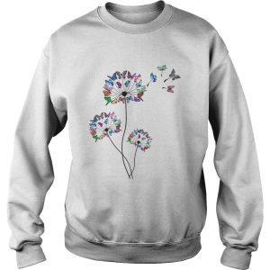 Butterflies Dandelions shirt 3