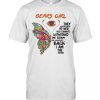 Butterfly Chicago Bears Girl They Whispered To Her You Cannot Withstand The Storm She Whispered Back I Am The Storm T-Shirt