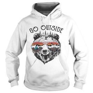 Camping go outside worst case scenario a bear kills you shirt 1