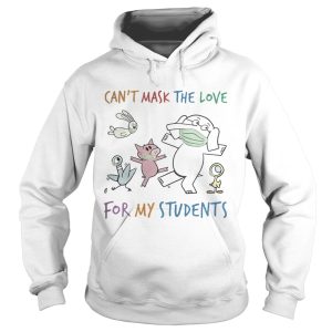 Cant Mask The Love For My Students Elephant Wear Mask shirt 1