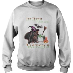Cat Its Hocus Pocus Time Witch Halloween shirt