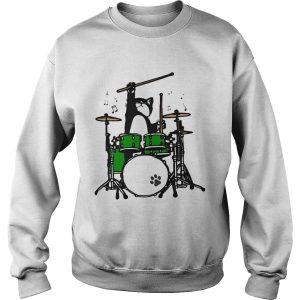 Cat Playing Drums shirt 3