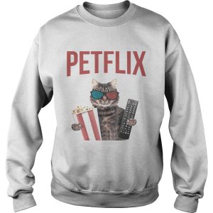 Cat Popcorn And Mode Petflix shirt