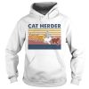 Cat herder Vintage retro shirt