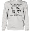 Cats And Horses Make Me Happy Humans Make My Head Hurt Shirt