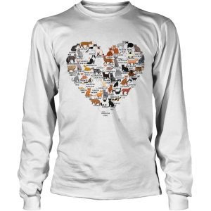 Cats Heart Shaped shirt 2