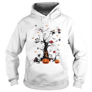 Cats Horror Kitties Tree Halloween shirt 1