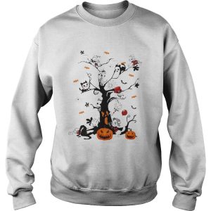 Cats Horror Kitties Tree Halloween shirt 2