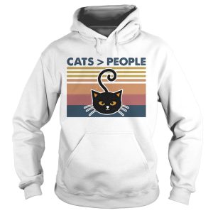 Cats people vintage retro shirt 1