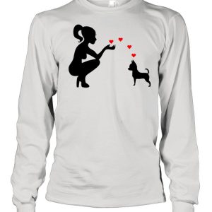 Chihuahua adorable hearts love shirt