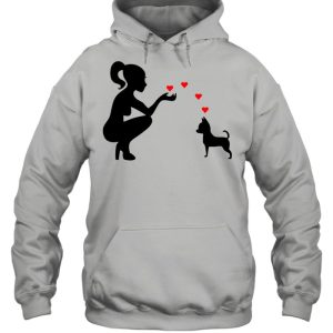 Chihuahua adorable hearts love shirt 3