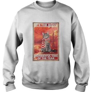 Christmas Cat Its The Most Wonderful Time Of The Year shirt 3