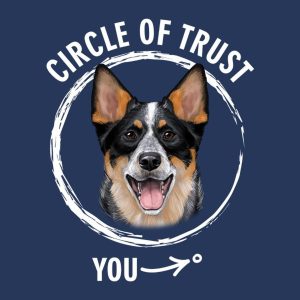 Circle of trust Australian Cattle dog T shirt 2