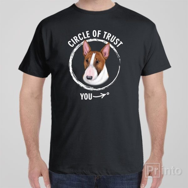 Circle of trust (Bull terrier) – T-shirt