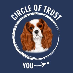 Circle of trust (Cavalier King Charles Spaniel) – T-shirt