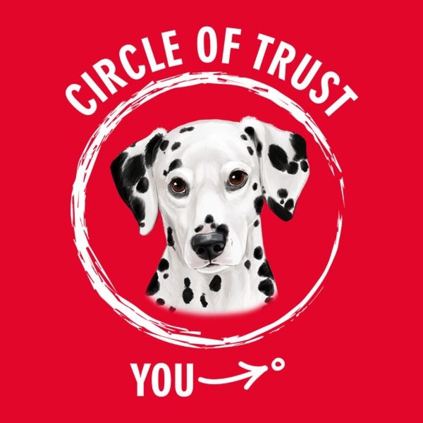 Circle of trust (Dalmatin) – T-shirt