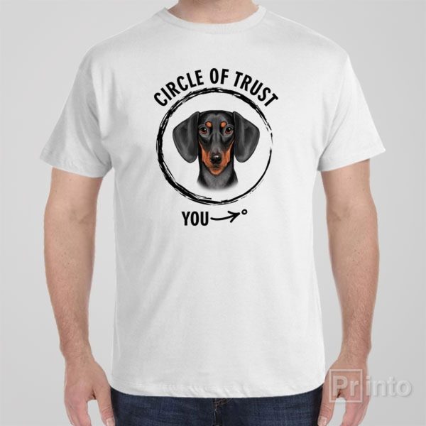 Circle of trust (Duchshund) – T-shirt