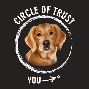 Circle of trust Golden retriever T shirt 2