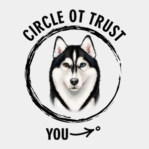 Circle of trust Husky T shirt 2