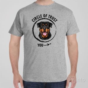 Circle of trust Rottweiler T shirt 1