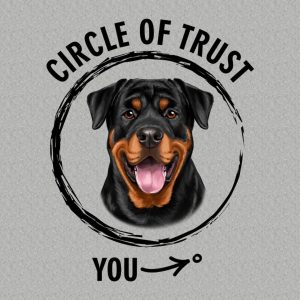 Circle of trust Rottweiler T shirt 2