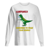 Corporex remember to wash your hands T-rex Covid-19 shirt