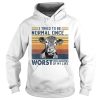 Cow I tried to be normal once worst who minutes of my life vintage retro shirt